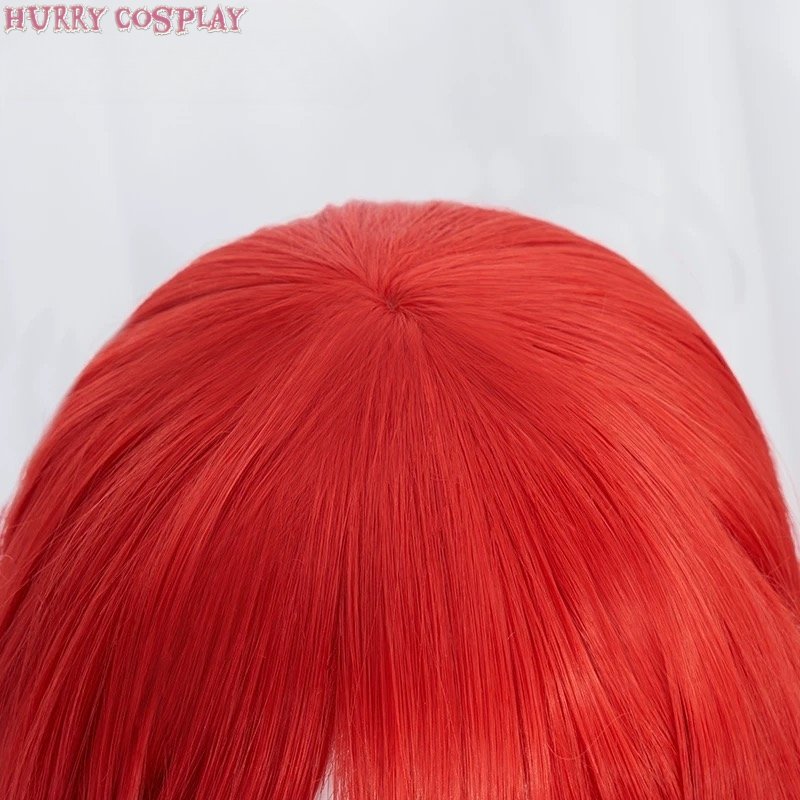 Game Cosplay,Honkai: Star Rail,Wigs,Honkai Star Rail Himeko Cosplay Costume - Wig